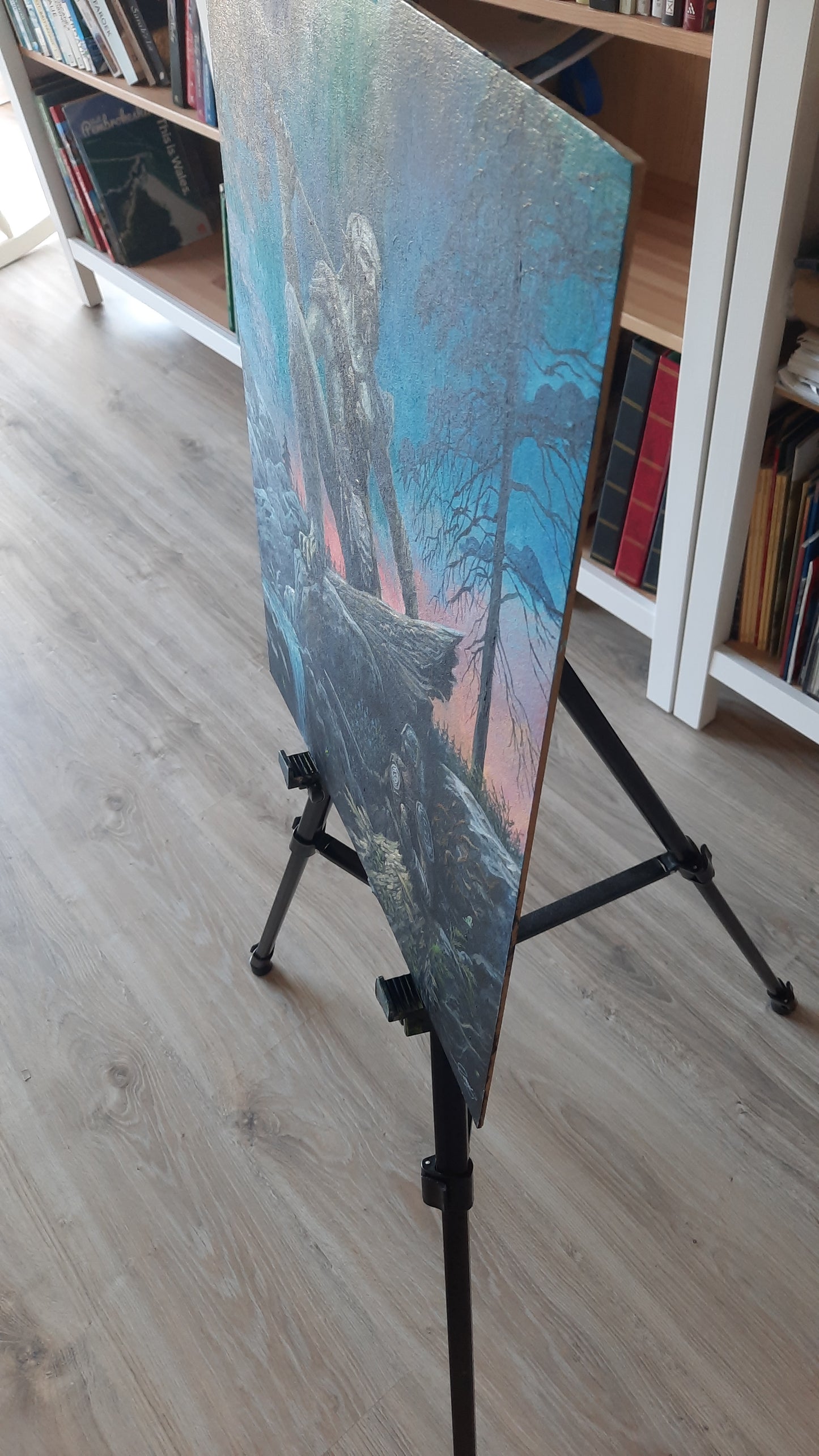 Original oil painting The Giant's Toe