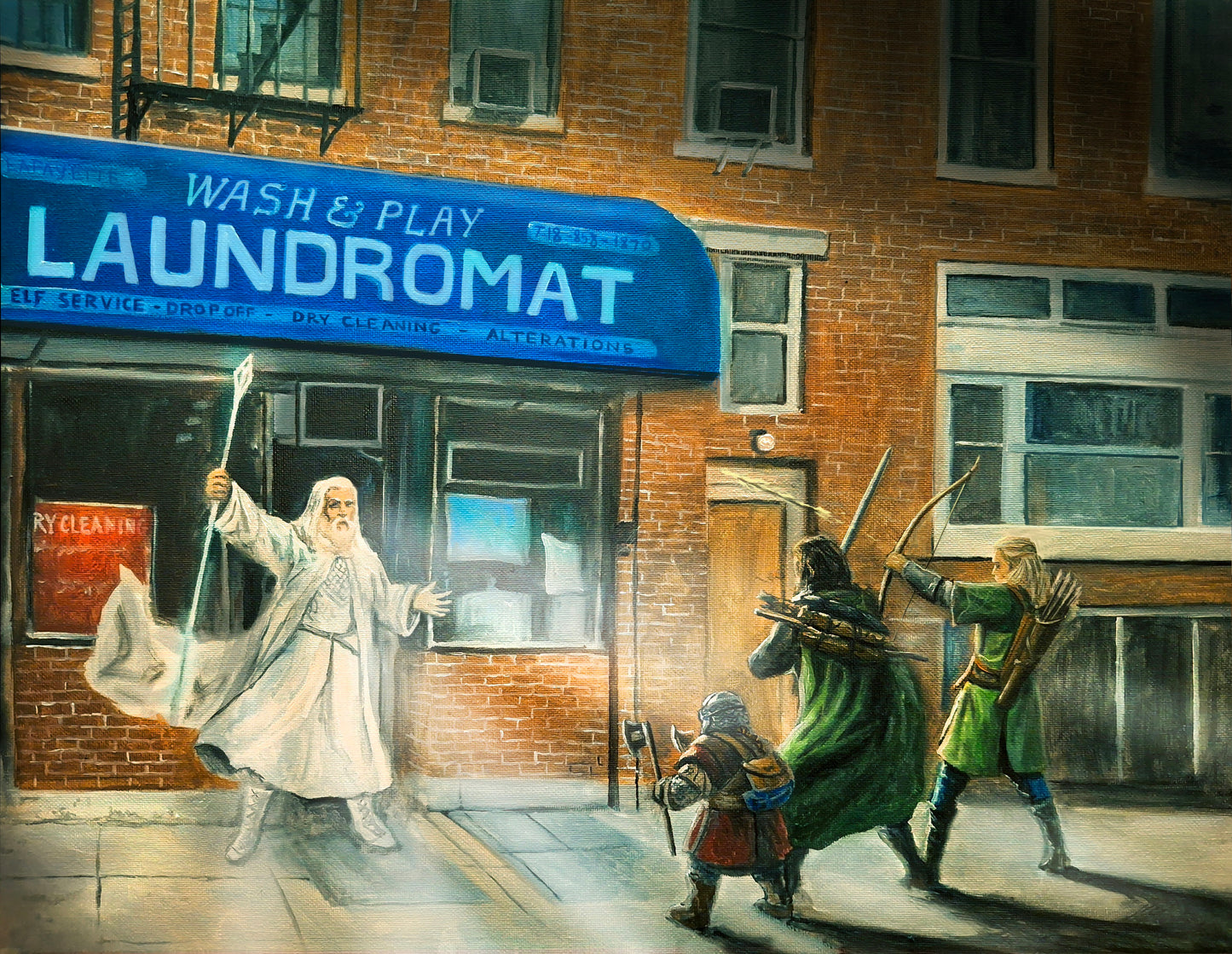 The White Wizard near Laundromat in New York