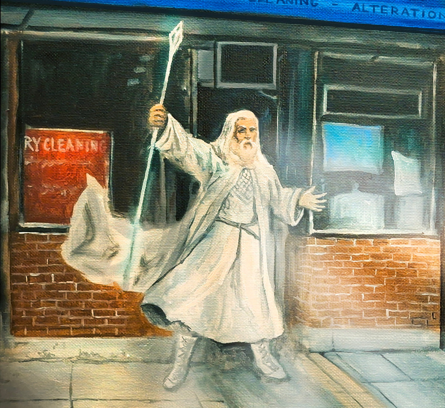 The White Wizard near Laundromat in New York
