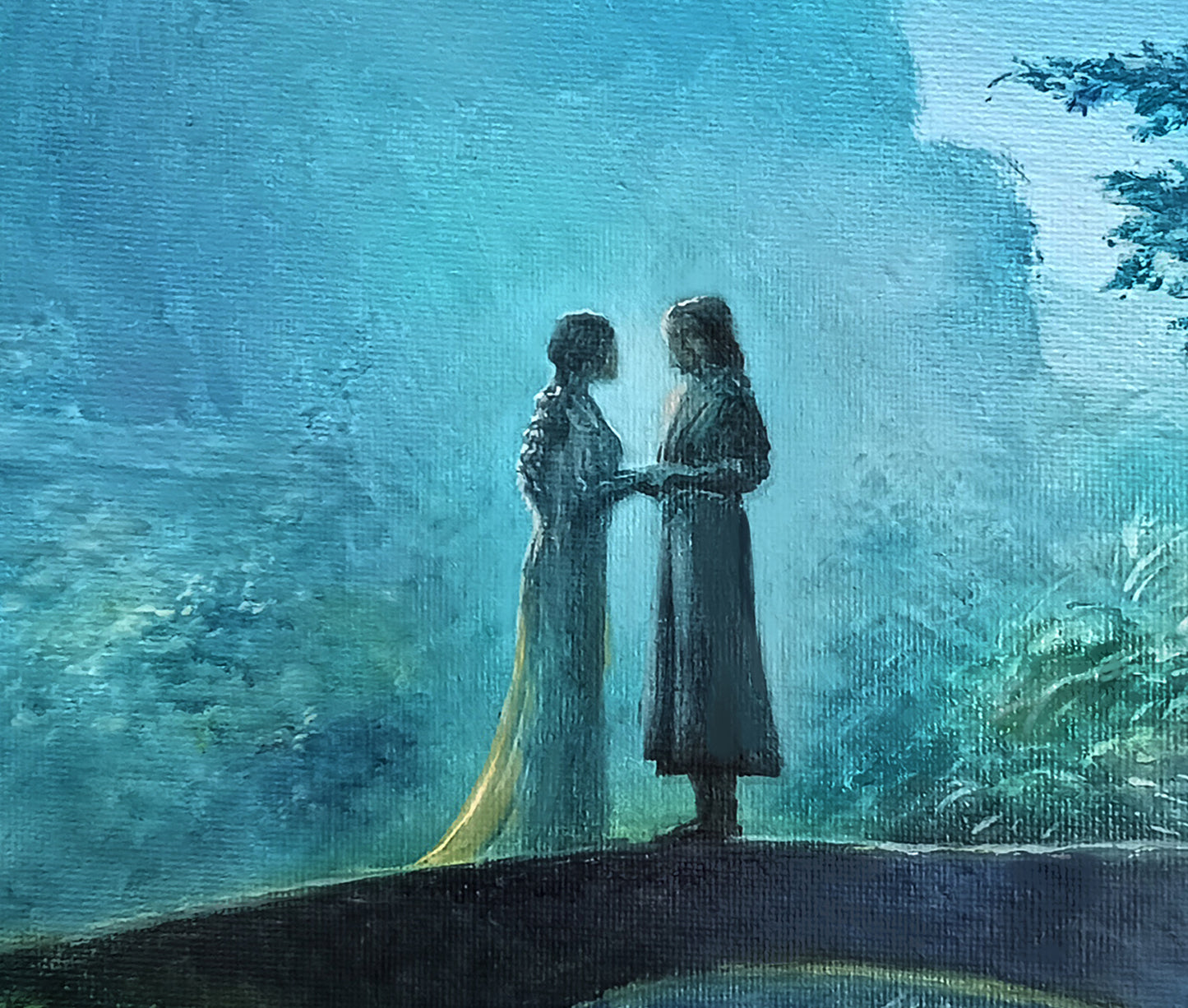 Couple on the Bridge