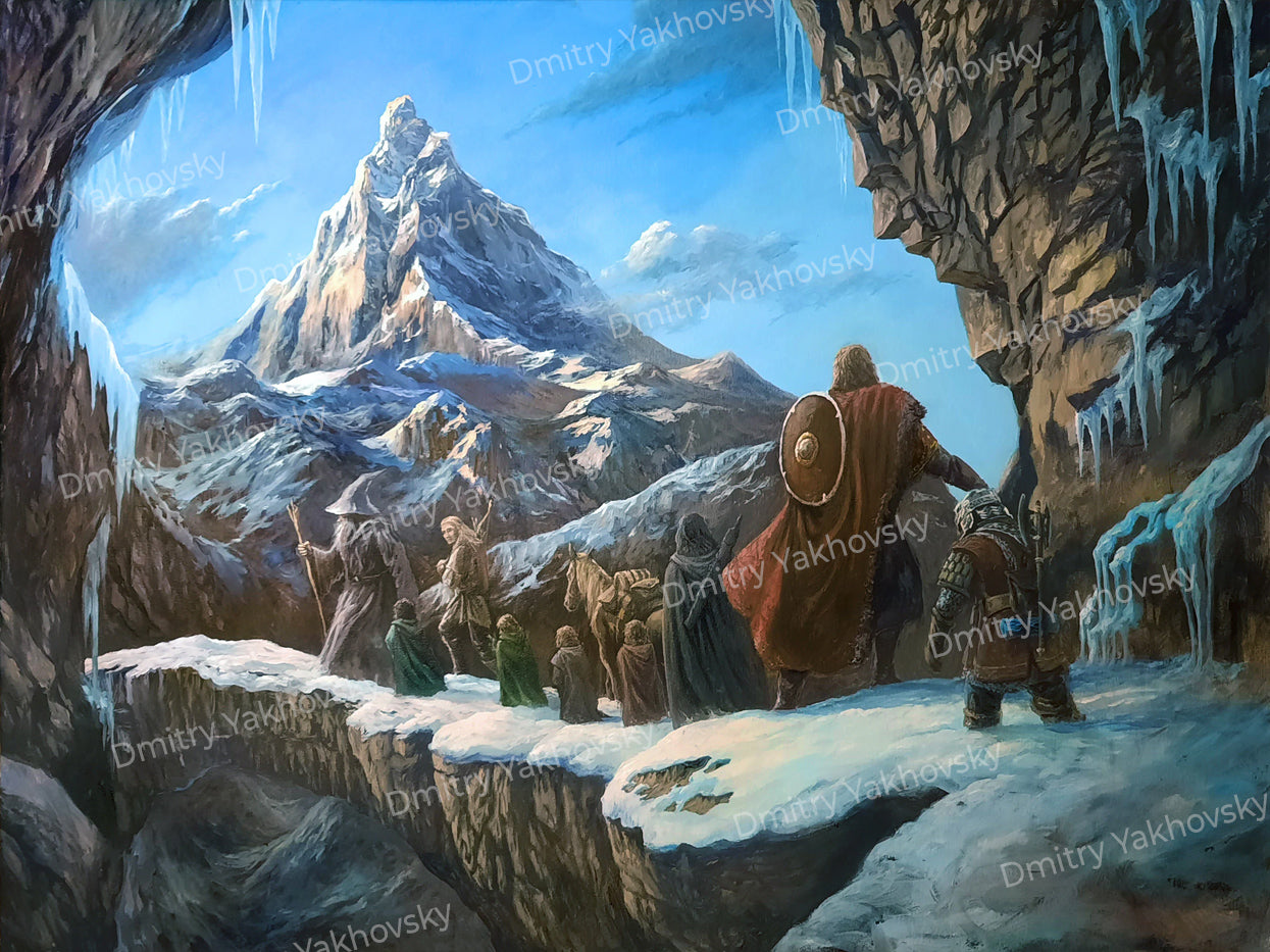 Path through the mountains