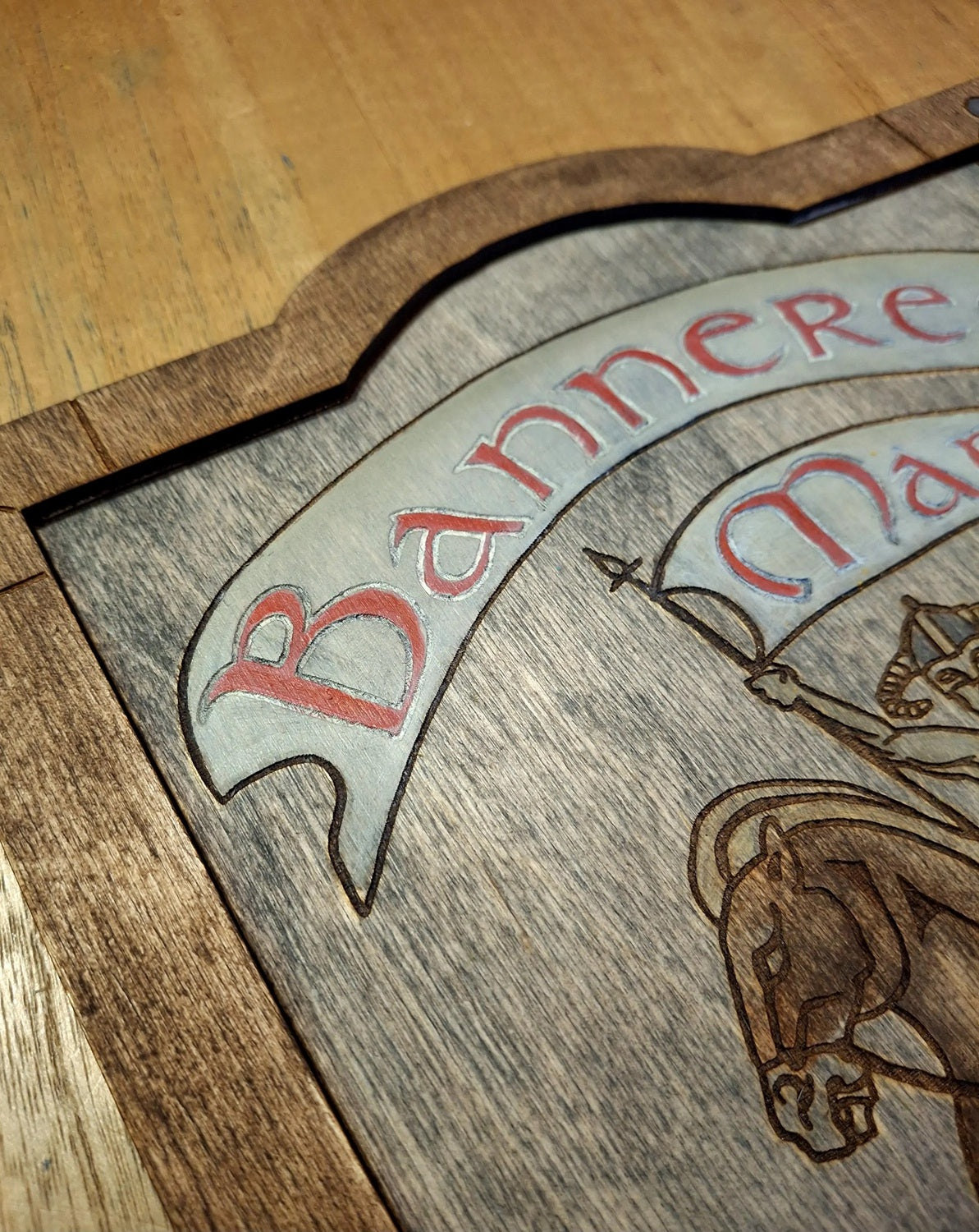 Bannered Mare Tavern sign