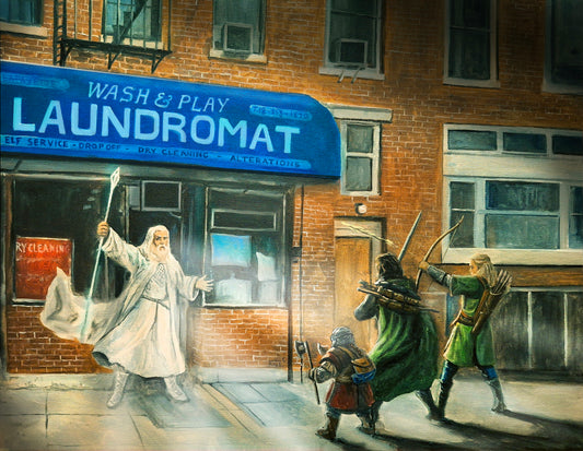 The White Wizard near Laundromat in New York