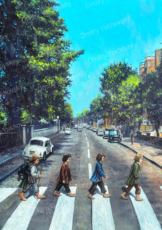 Halflings on Abbey Road